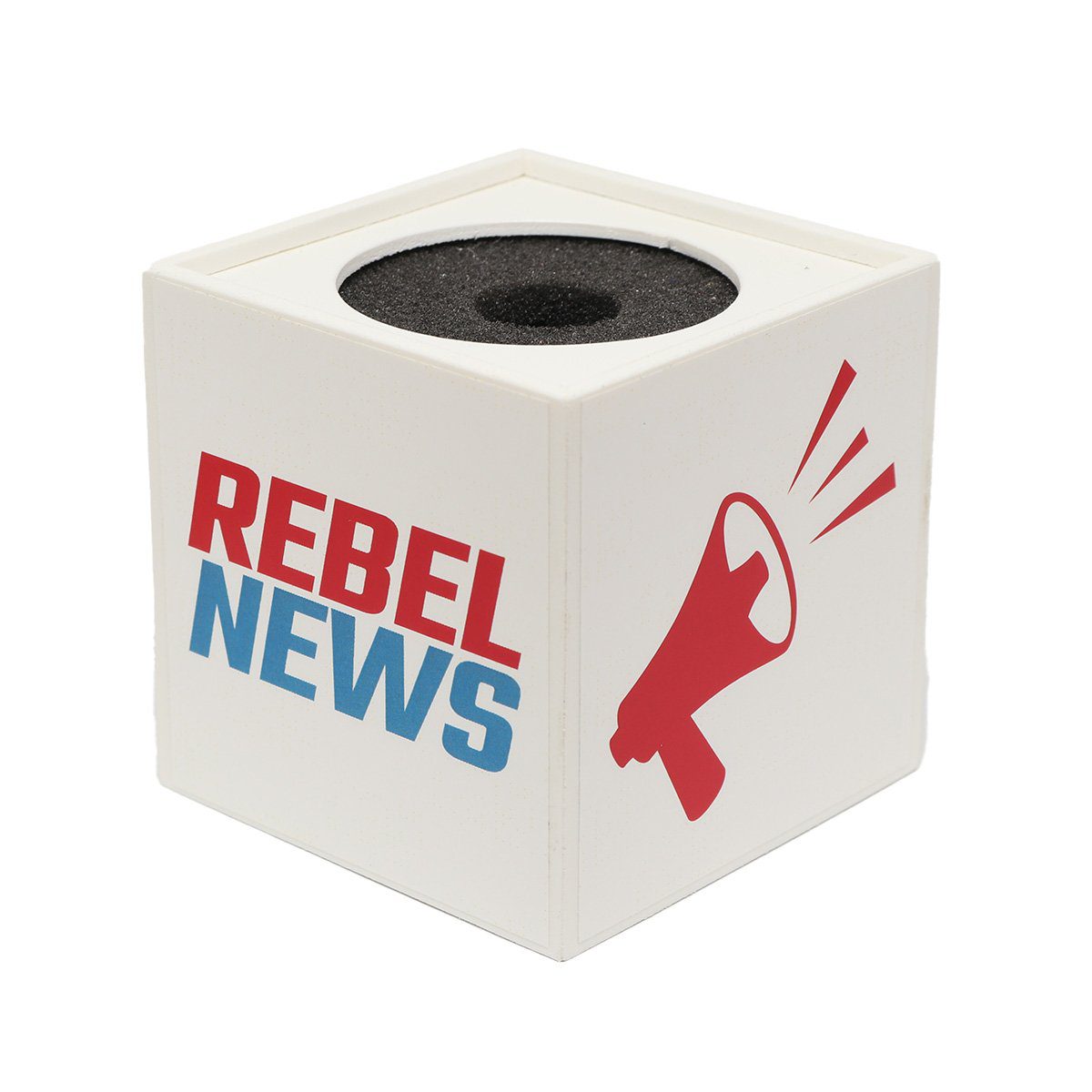 Rebel News Microphone Flag